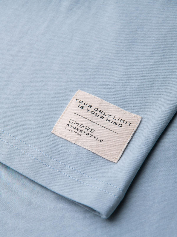 Ombre Clothing Мъжка памучна тениска Ombre Облекло