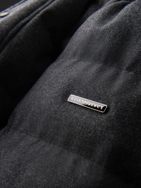 Ombre Clothing Мъжко олекотено яке с мрежеста подплата и качулка Ombre Clothing