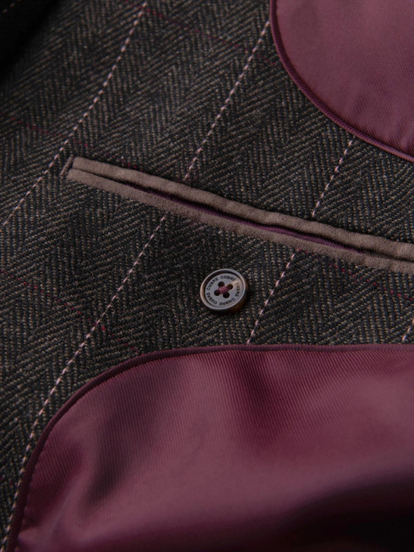 Ombre Clothing Елегантно мъжко структурирано плетено яке Ombre Clothing