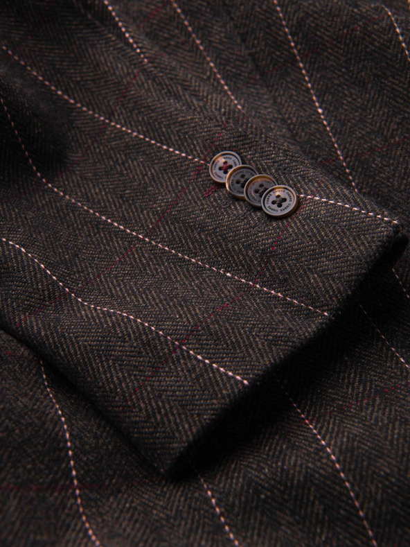 Ombre Clothing Елегантно мъжко структурирано плетено яке Ombre Clothing