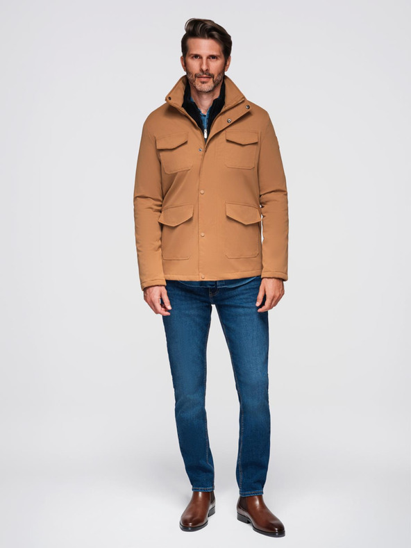 Ombre Clothing Мъжко яке с омбре облекло