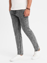 Ombre Clothing Мъжки дънкови панталони STRAIGHT LEG - черни V1 OM-PADP-0133 Ombre Clothing