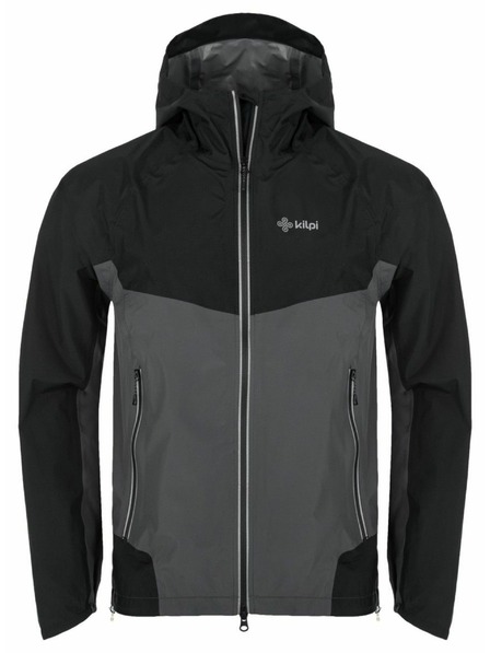 Kilpi Черно-сиво мъжко спортно яке Kilpi Hurricane-M