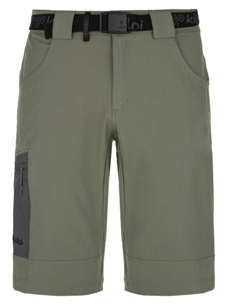 Kilpi Мъжки шорти за колоездене Kilpi NAVIA-M в цвят каки