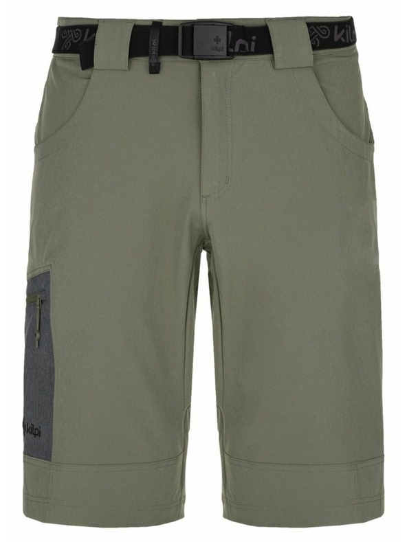 Kilpi Мъжки шорти за колоездене Kilpi NAVIA-M в цвят каки