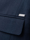 Ombre Clothing Елегантен мъжки блейзър от вълнена смес Navy Blue Ombre Clothing