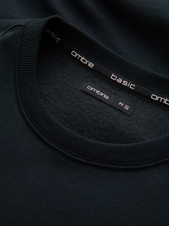 Ombre Clothing Мъжки памучен суитчър BASIC Ombre Clothing