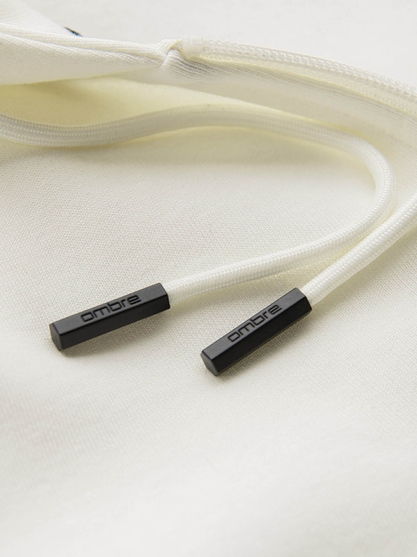 Ombre Clothing Мъжки памучен суитчър BASIC с цип Ombre Clothing