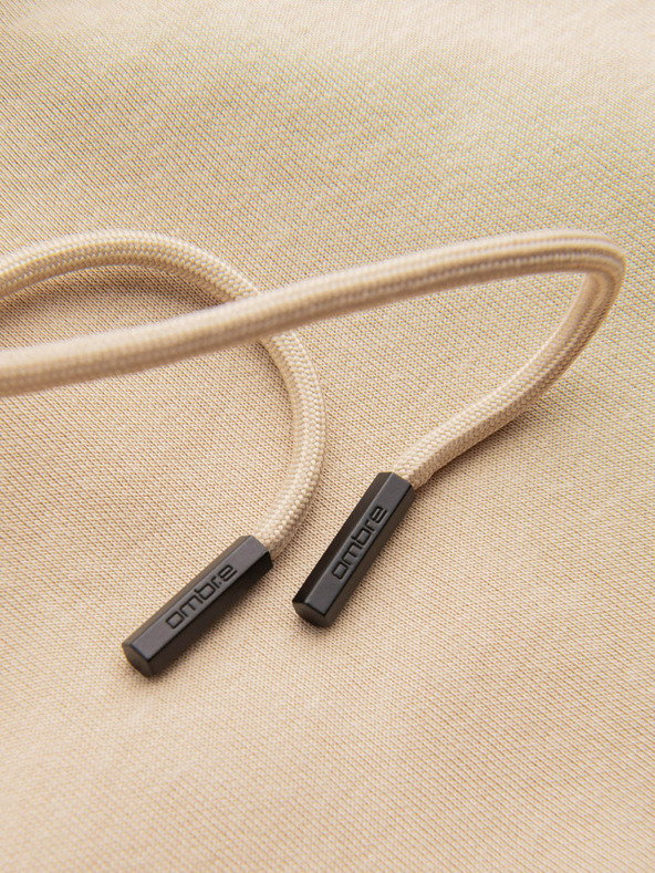 Ombre Clothing Мъжки памучен суитчър с качулка BASIC Ombre Clothing