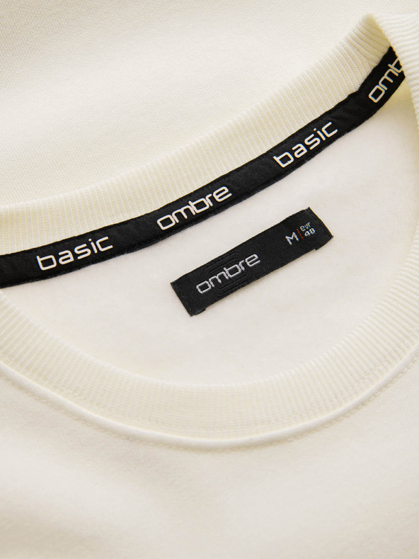 Ombre Clothing Мъжки памучен суитчър BASIC Ombre Clothing