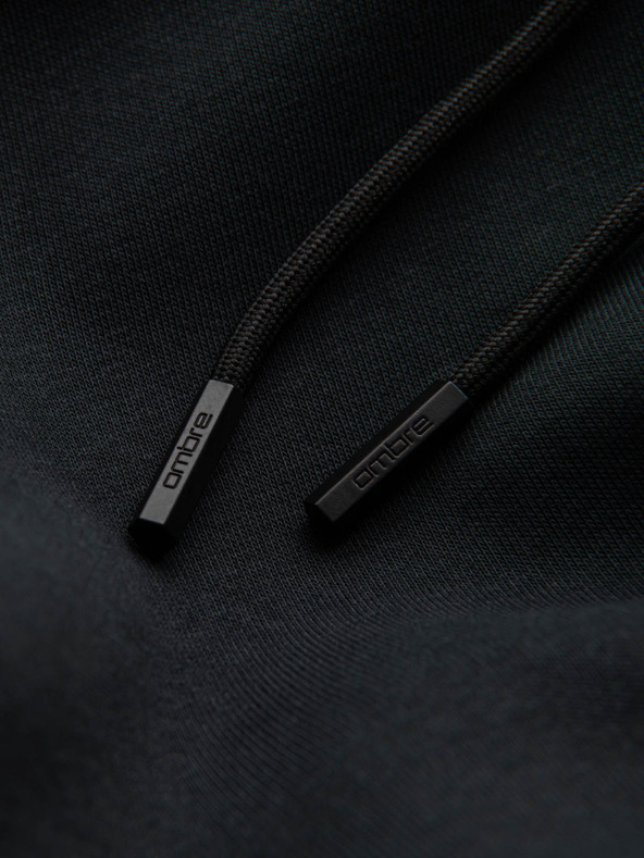 Ombre Clothing Мъжки памучен суитчър с качулка BASIC Ombre Clothing