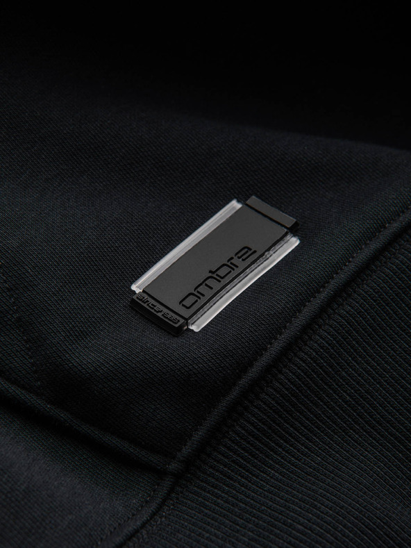 Ombre Clothing Мъжки памучен суитчър с качулка BASIC Ombre Clothing