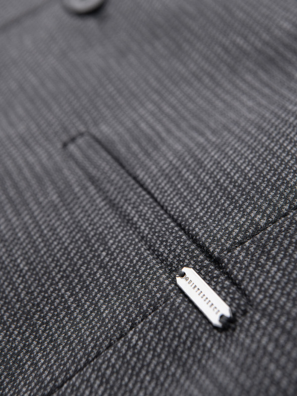 Ombre Clothing Прилепнала елегантна мъжка структурирана плетена жилетка Ombre Clothing