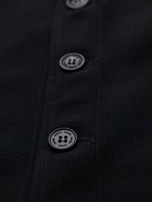 Ombre Clothing Мъжка структурирана жилетка по поръчка с джобове Ombre Clothing