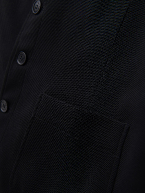 Ombre Clothing Мъжка структурирана жилетка по поръчка с джобове Ombre Clothing