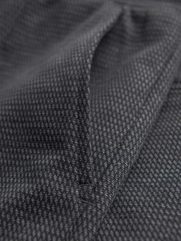 Ombre Clothing Мъжки структурирани плетени шорти с еластична талия Ombre Clothing