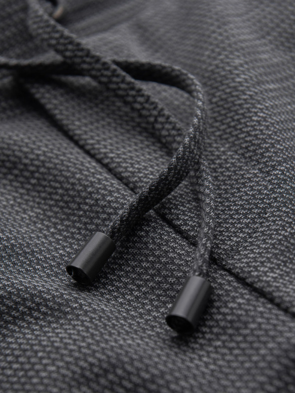 Ombre Clothing Мъжки структурирани плетени шорти с еластична талия Ombre Clothing