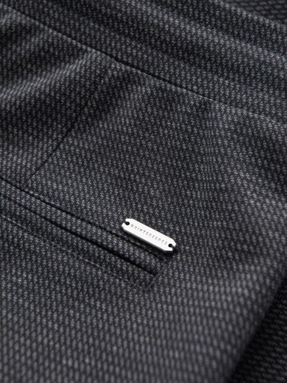 Ombre Clothing Мъжки структурирани плетени шорти с еластична талия Ombre Clothing