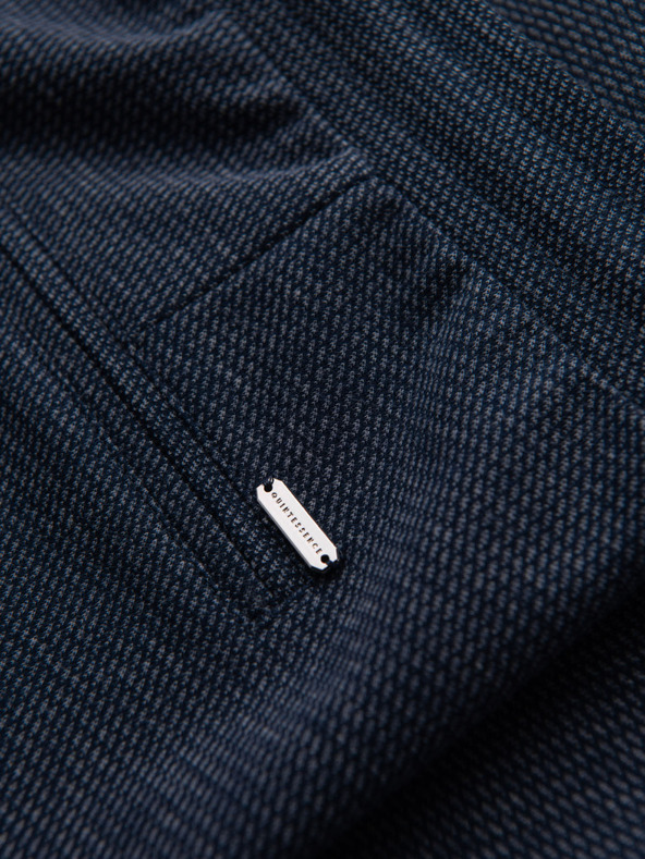 Ombre Clothing Мъжки структурирани плетени шорти с еластична талия Ombre Clothing