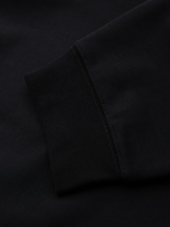 Ombre Clothing Мъжки спортни панталони с ребрести маншети и декоративен цип Ombre Clothing