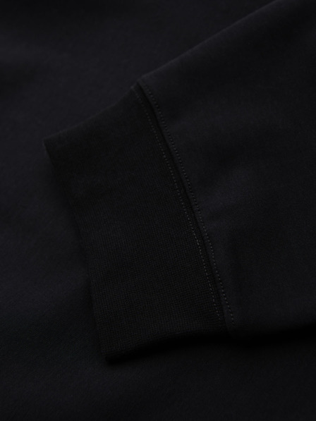 Ombre Clothing Мъжки спортни панталони с ребрести маншети и декоративен цип Ombre Clothing