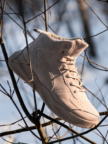 Ombre Clothing Бежови мъжки зимни обувки планински T380