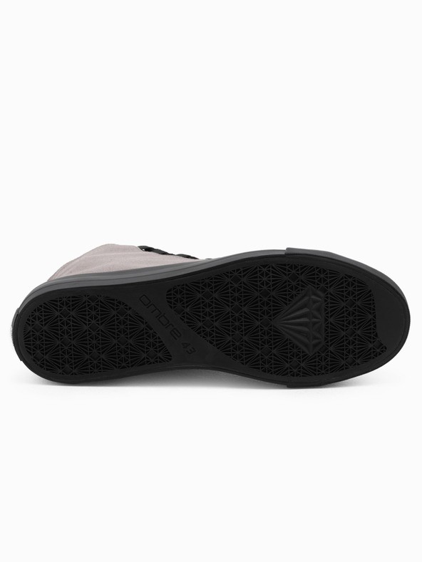 Ombre Clothing Черни и сиви мъжки маратонки Ombre Clothing T378