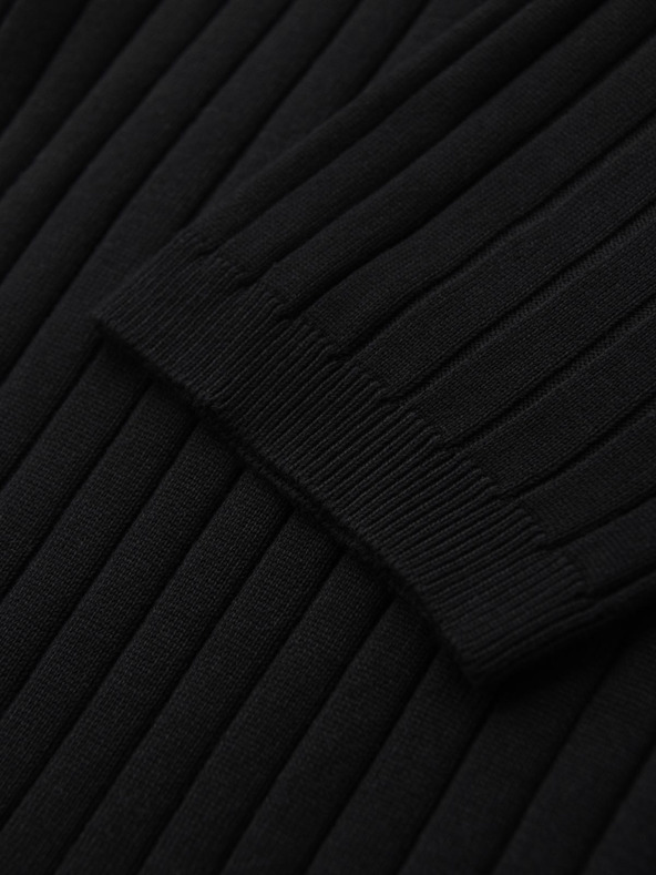 Ombre Clothing Мъжка slim fit поло риза от вискоза с вертикални ивици Ombre Clothing