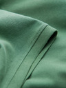 Ombre Clothing Зелена мъжка основна поло тениска Ombre Clothing