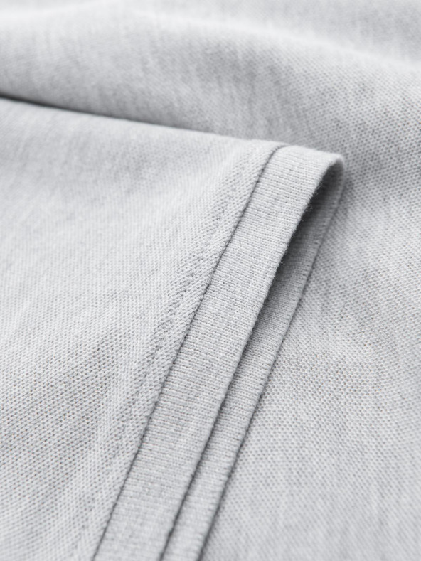 Ombre Clothing Светлосиво мъжко основно поло Ombre Clothing