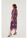 Moodo Тъмносини цветни рокли Moodo