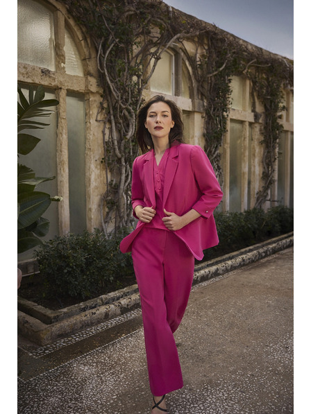 Moodo Сако с 3/4 ръкави пурпурно Moodo