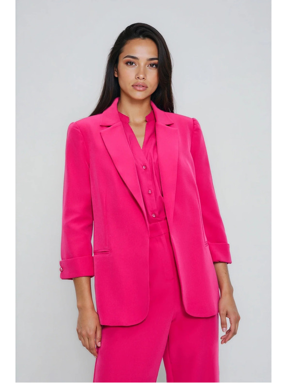 Moodo Сако с 3/4 ръкави пурпурно Moodo