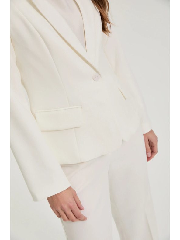 Moodo Еденреден бял сако Moodo