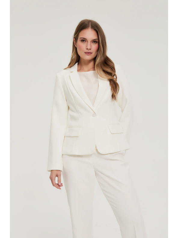 Moodo Еденреден бял сако Moodo