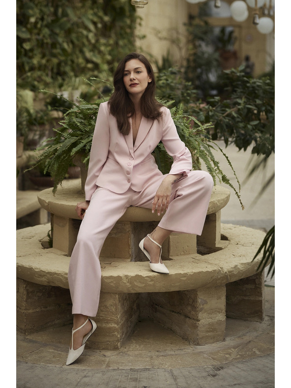 Moodo Едноредов розов сако Moodo