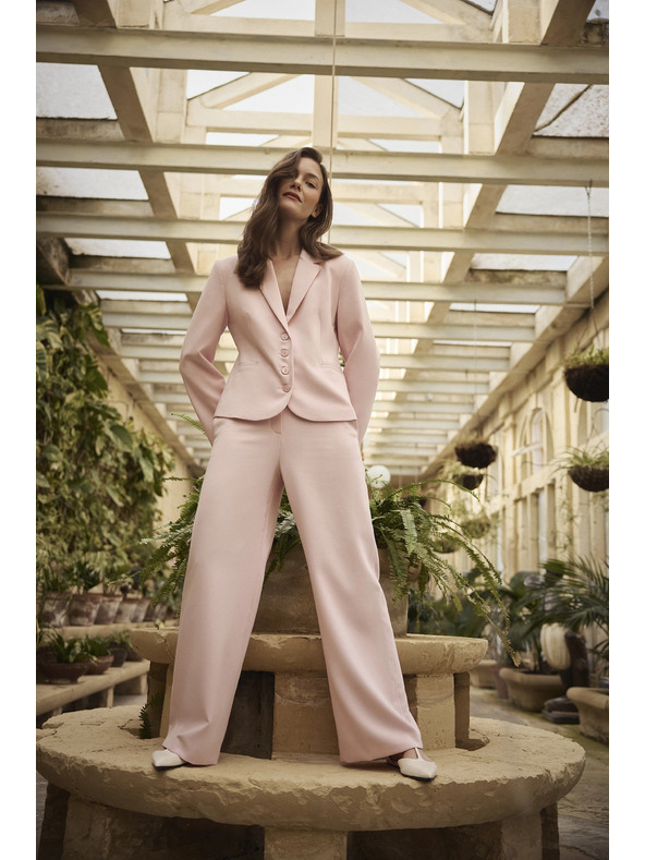 Moodo Едноредов розов сако Moodo