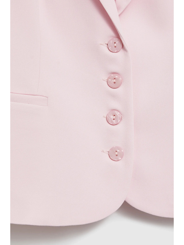 Moodo Едноредов розов сако Moodo