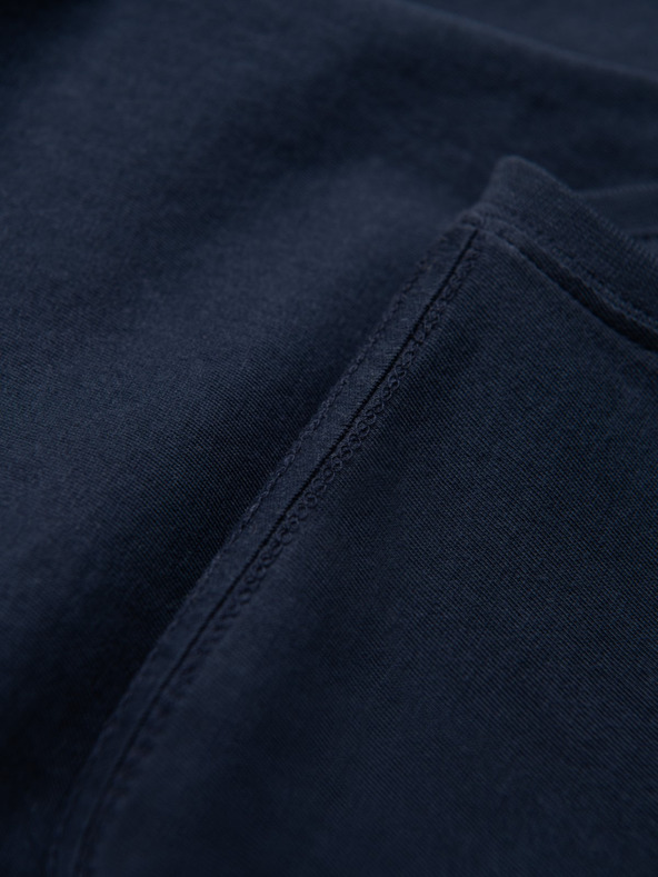 Ombre Clothing Тъмно синя мъжка основна тениска Ombre Clothing