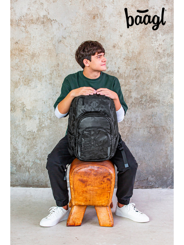 BAAGL  BAAGL SET 3 Coolmate Onyx: раница, пенал, торба