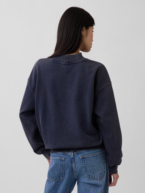 GAP Oversize суитшърт с лого Heavyweight GAP