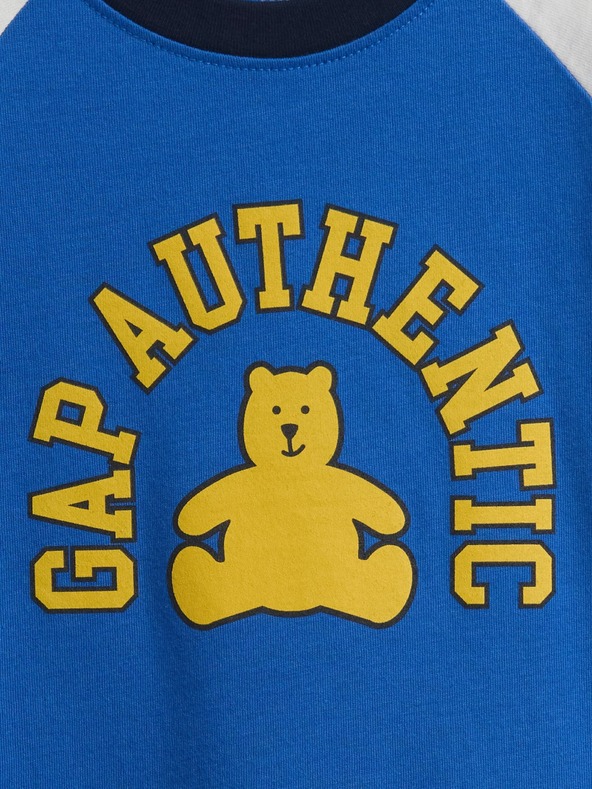 GAP Бебешка тениска Бранан Мечка GAP