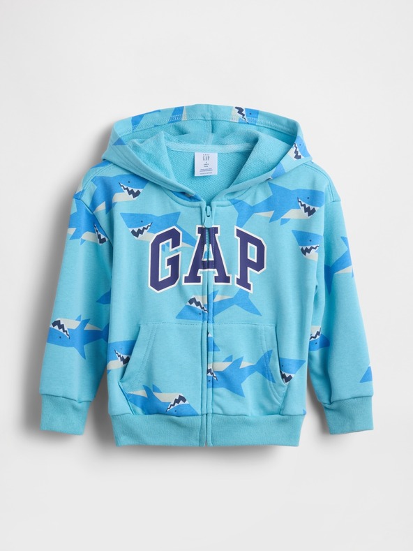 GAP Бебешки суитшърт с логото на GAP