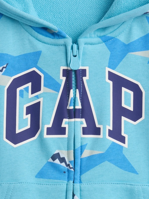 GAP Бебешки суитшърт с логото на GAP