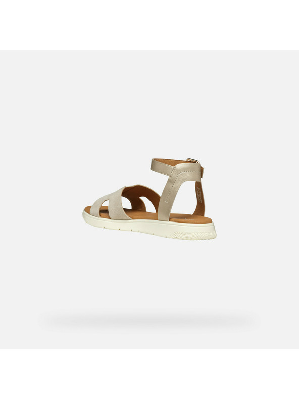 Geox Златни дамски сандали Geox Dandra