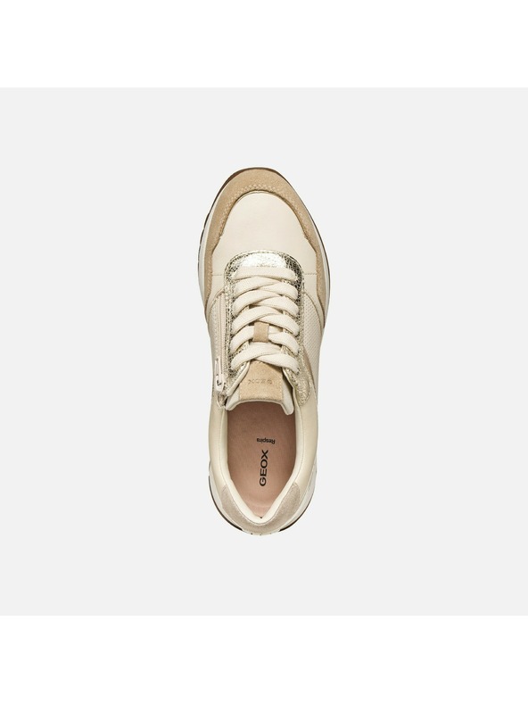 Geox Бежови дамски маратонки Geox Desya