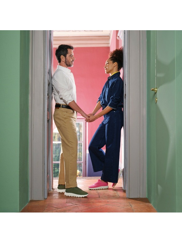 Geox Розови дамски маратонки Geox Spherica Plus Fast in