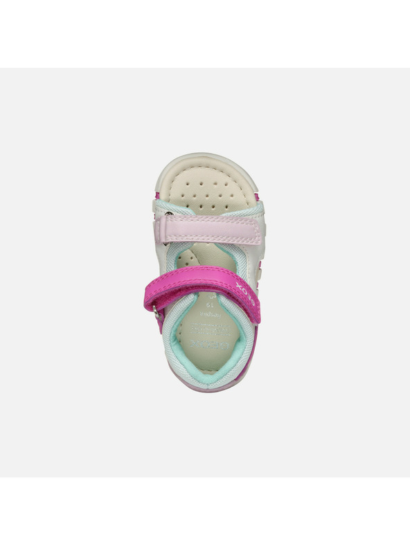 Geox Бели детски босоноги сандали Geox Sandal Iupidoo Gir