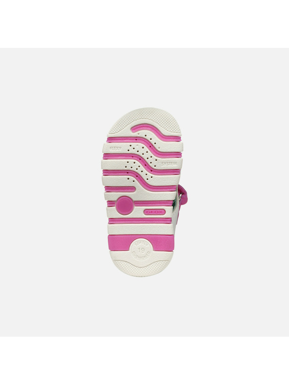 Geox Бели детски босоноги сандали Geox Sandal Iupidoo Gir