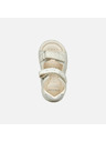 Geox Бели детски сандали за първи стъпки Geox Sandal Macchia Gir